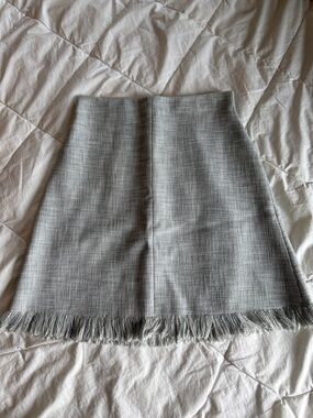 Rebecca Taylor Fringed A-Line Skirt